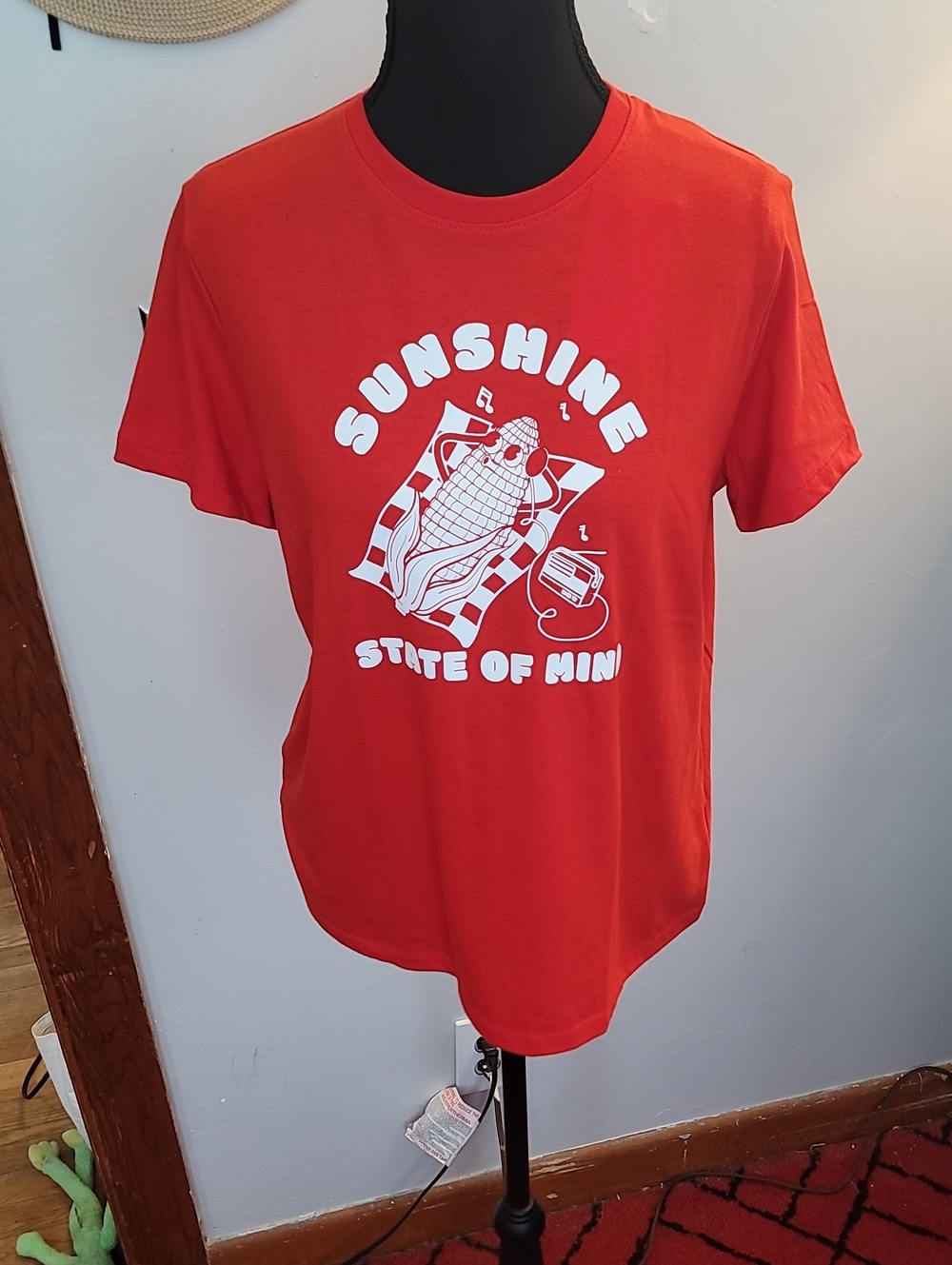 Target Universal Thread Red 'Sunshine State of Mind' Graphic Tee size small